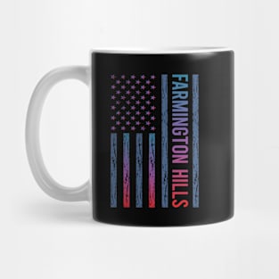 Blue Red Flag - Farmington Hills Mug